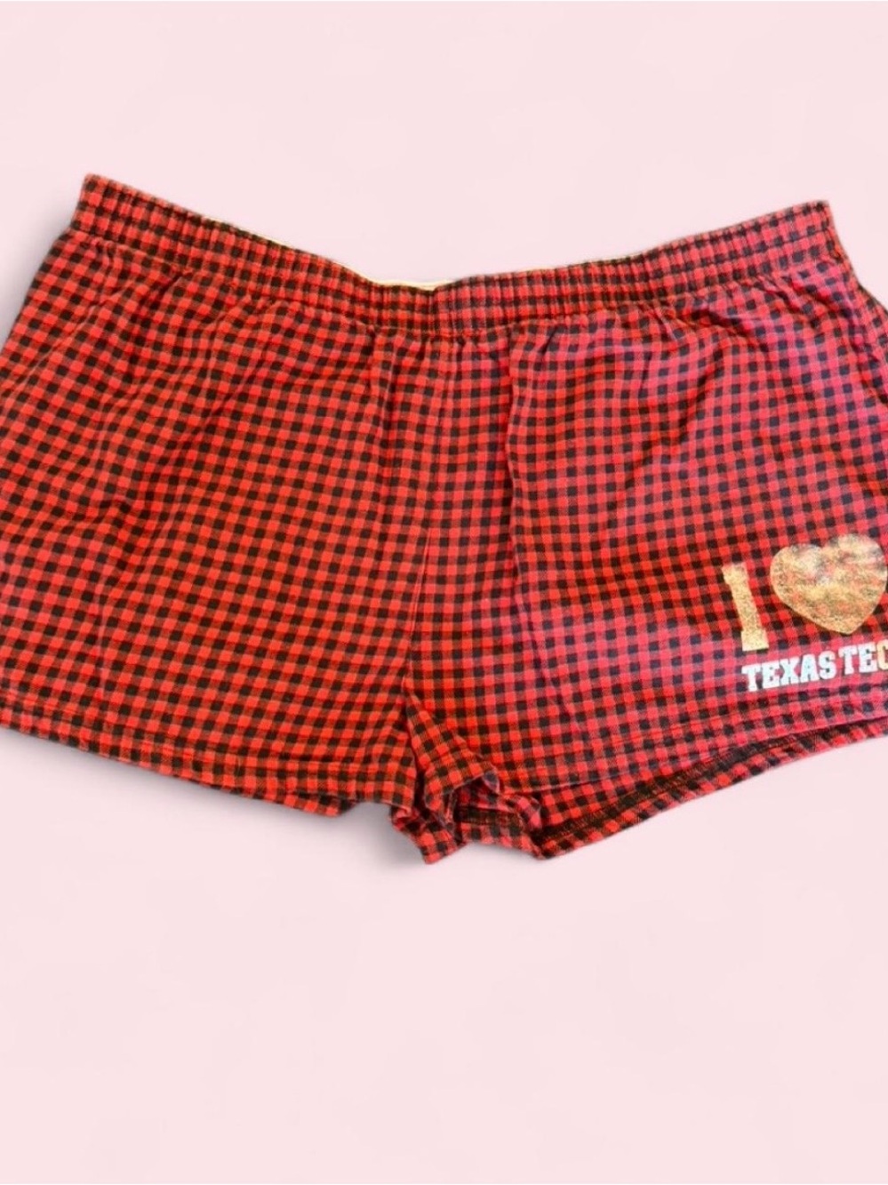 Vintage PINK Victoria’s Secret Texas Tech Shorts L
